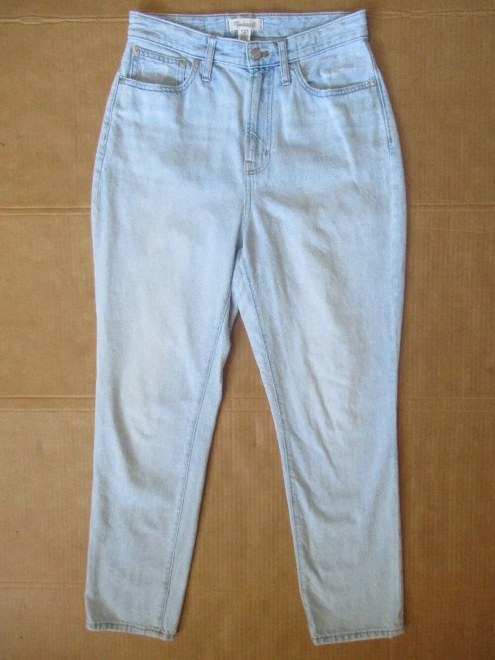 Madewell The Curvy Perfect Vintage Jean Light Wash Denim | Size 27